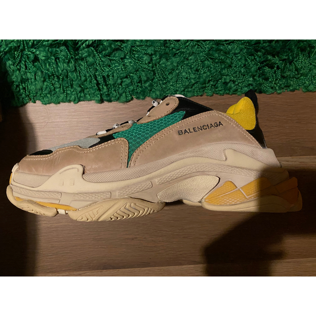 【42】BalenciagaバレンシアガTriple SトリプルS新品グリーン