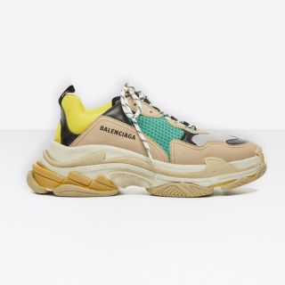 バレンシアガ(Balenciaga)の【42】BalenciagaバレンシアガTriple SトリプルS新品グリーン(スニーカー)