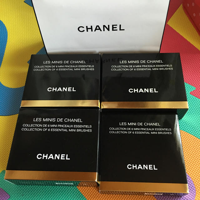 CHANEL Les Pinceaux de Chanel 3 brushes set 129 NEW IN BOX from Japan