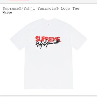 シュプリーム(Supreme)の【特典付き】supreme Yohji Yamamoto Logo Tee M(Tシャツ/カットソー(半袖/袖なし))