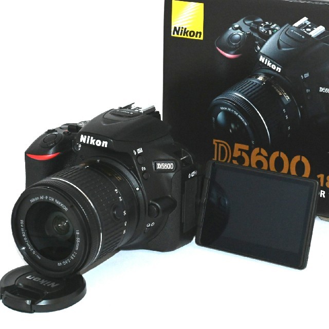 【Nikon】ショット数「214回」！！Wi-Fi搭載！D5600レンズキット