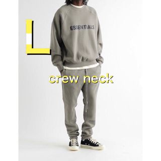 フィアオブゴッド(FEAR OF GOD)のFOG Essentials crewneck エッセンシャルズ トレーナー L(スウェット)