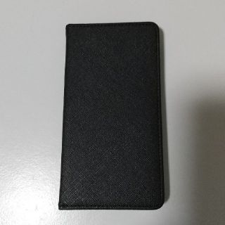 アクオス(AQUOS)のスマホカバー /AQUOS R/ブラック(モバイルケース/カバー)