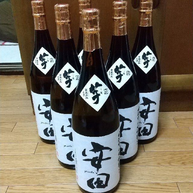 芋焼酎  安田  6本 食品/飲料/酒の酒(焼酎)の商品写真