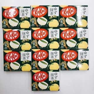 ネスレ(Nestle)のキットカット柚子抹茶味10個セット(菓子/デザート)