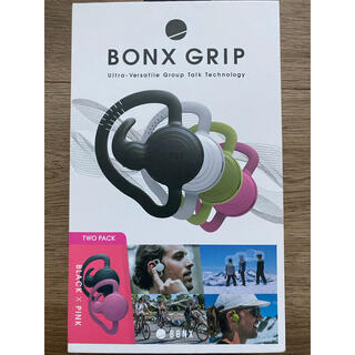 BONX GRIP PINK×BLACK(ヘッドフォン/イヤフォン)