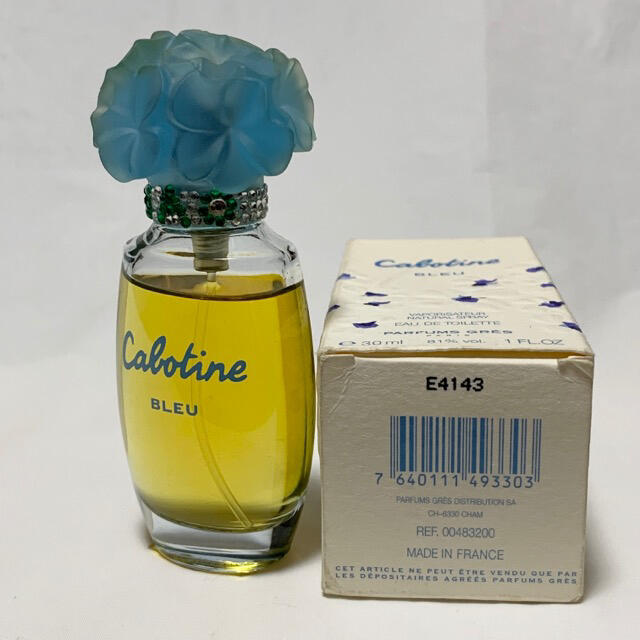 GRES CABOTINE(グレカボティーヌ)のCabotine DE GRES グレ カボティーヌ ブルー 30ml 香水 コスメ/美容の香水(ユニセックス)の商品写真