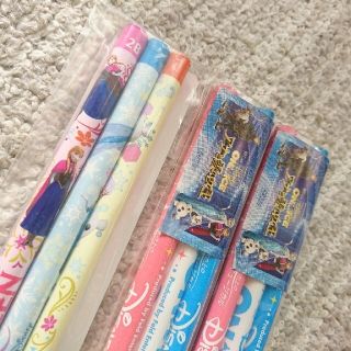 アナトユキノジョオウ(アナと雪の女王)のアナ雪2B鉛筆セット + Disney ON ICE限定鉛筆 ９本セット(鉛筆)