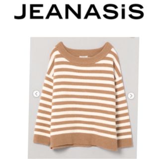 ジーナシス(JEANASIS)の♢﻿JEANASIS♢﻿ボーダーニット人気完売商品꒰ღ˘‿˘ற꒱(ニット/セーター)