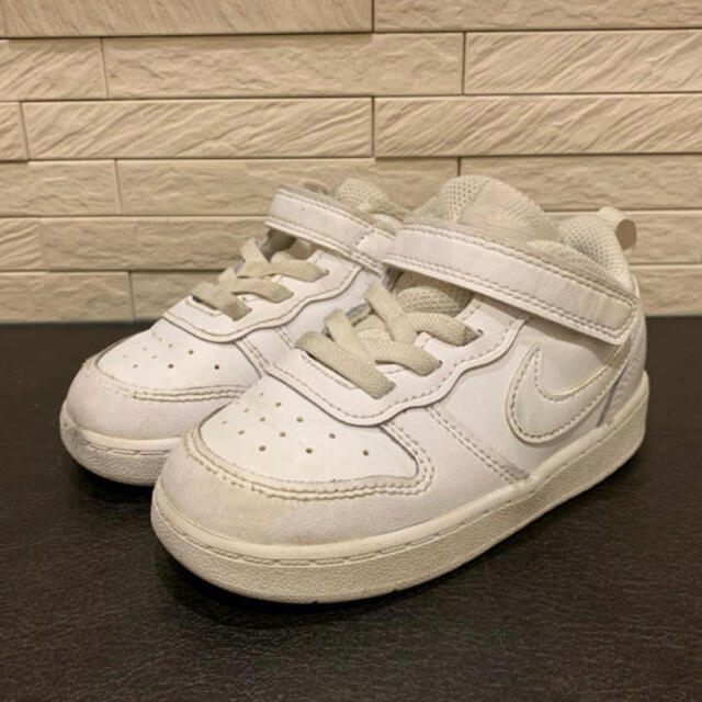 NIKE(ナイキ)のナイキ　スニーカー　キッズ　ベビー　ホワイト　14cm キッズ/ベビー/マタニティのベビー靴/シューズ(~14cm)(スニーカー)の商品写真