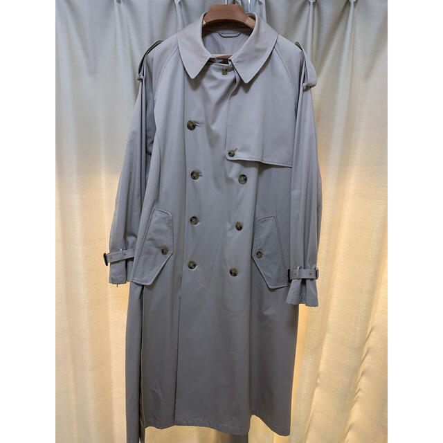 メンズ【stein】DOUBLE SHADE TRENCH COAT