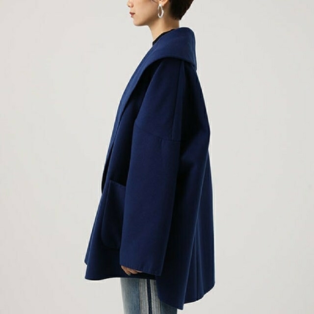 AZUL by moussy(アズールバイマウジー)のAZUL BY MOUSSY アズールバイマウジー オーバーサイズジャケット レディースのジャケット/アウター(ピーコート)の商品写真