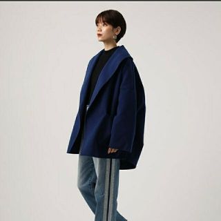 アズールバイマウジー(AZUL by moussy)のAZUL BY MOUSSY アズールバイマウジー オーバーサイズジャケット(ピーコート)