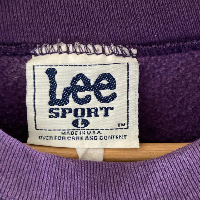 Lee(リー)のLee パーカー　vikings 紫　トレーナー　スウェット レディースのトップス(トレーナー/スウェット)の商品写真