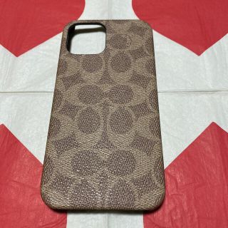 コーチ(COACH)の🌈【iPhone 12 Pro MAX】COACH レザーケース(iPhoneケース)