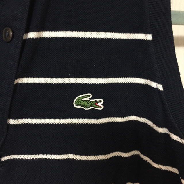 LACOSTE(ラコステ)のラコステ  ボーダーワンピース レディースのワンピース(ひざ丈ワンピース)の商品写真