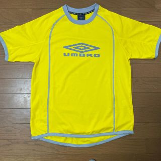 アンブロ(UMBRO)のumbro アンブロ　半袖　イエロー Lサイズ【古着】(ウェア)