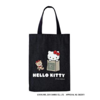 ハローキティ(ハローキティ)の HELLO KITTY×紀ノ国屋/ハローキティ デニムトートバッグ(トートバッグ)