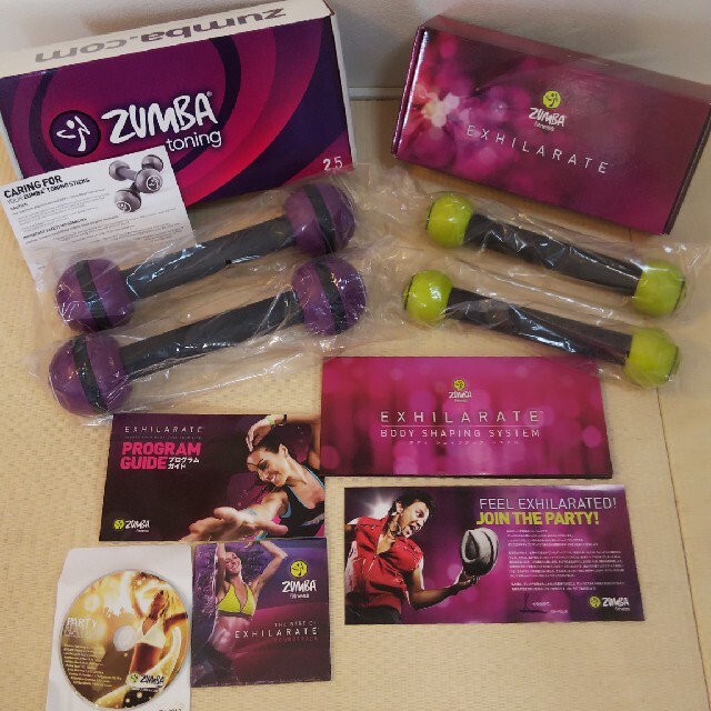 2セット！ZUMBA fitness EXHILARATE & toning