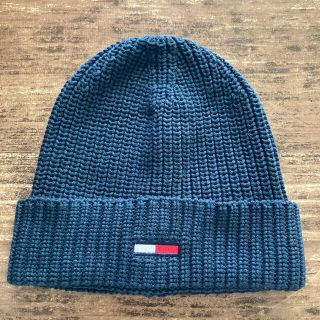 トミーヒルフィガー(TOMMY HILFIGER)のTOMMY HILFIGER リブニットキャップ(ニット帽/ビーニー)