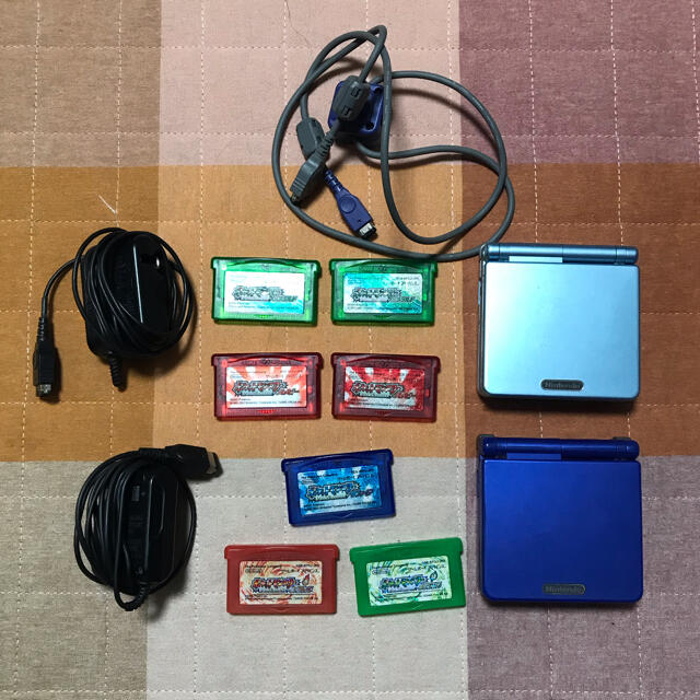 ゲームボーイアドバンス - まめきちさん専用 GBAsp本体 ポケモンソフト