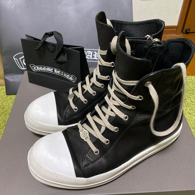 Rick Owens(リックオウエンス)のRICK OWENS ラモーンズ　サイズ41 メンズの靴/シューズ(スニーカー)の商品写真