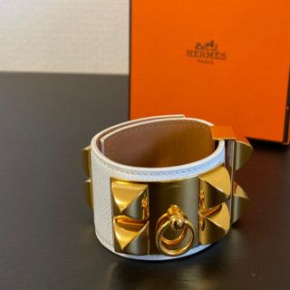 エルメス(Hermes)のコリエドシアン　ブレスレット　ホワイトゴールド(ブレスレット/バングル)