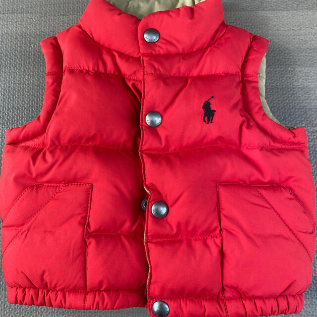 POLO RALPH LAUREN(ポロラルフローレン)のラルフローレン　キッズ　ダウンベスト　80 キッズ/ベビー/マタニティのベビー服(~85cm)(ジャケット/コート)の商品写真