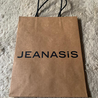 ジーナシス(JEANASIS)のjeanasis ジーナシス　ラッピング　ショッパー　紙袋(ショップ袋)