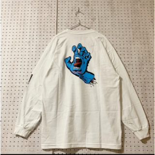 SANTACRUZ サンタクルーズ ロンT スクリーミングハンド 新品未使用(Tシャツ/カットソー(七分/長袖))