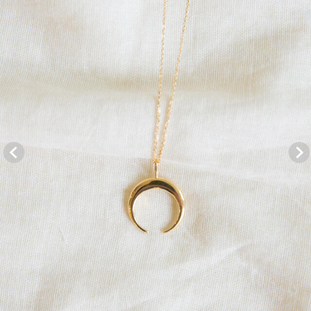 SeaRoomlynn(シールームリン)の【Searoomlynn】Crescent moonネックレス 18K レディースのアクセサリー(ネックレス)の商品写真