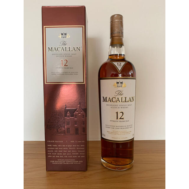 【未開栓】マッカラン12年　/ The MACALLAN 12Years