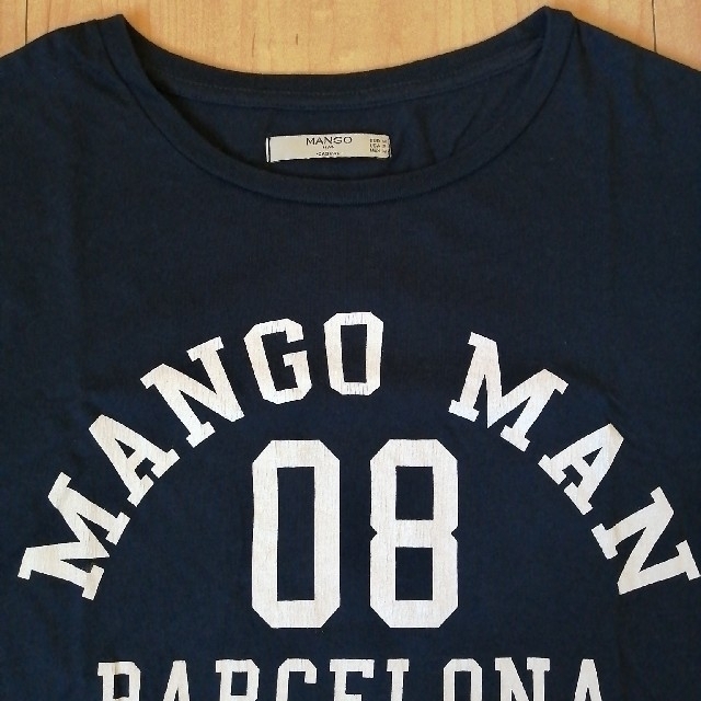 MANGO(マンゴ)のMANGO メンズ　Tシャツ　Mサイズ メンズのトップス(Tシャツ/カットソー(半袖/袖なし))の商品写真