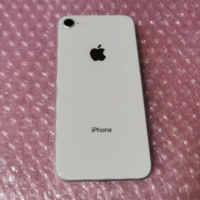 スマートフォン本体極美品 iPhone 8 本体 シルバー 64 GB SIMフリー