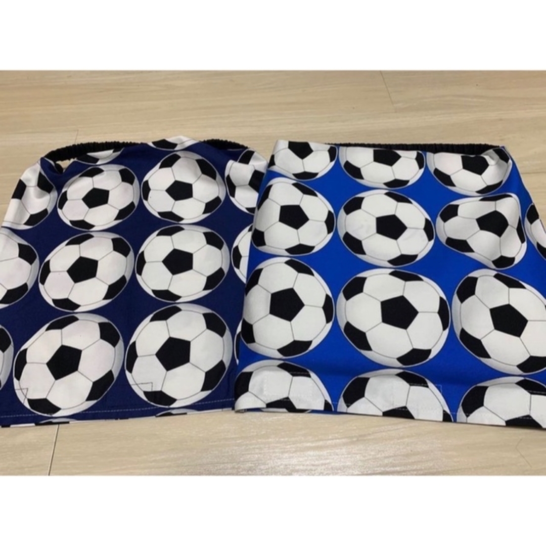 通園通学グッズ☆大きなサッカーボール☆サイズオーダーOK ハンドメイドのキッズ/ベビー(外出用品)の商品写真