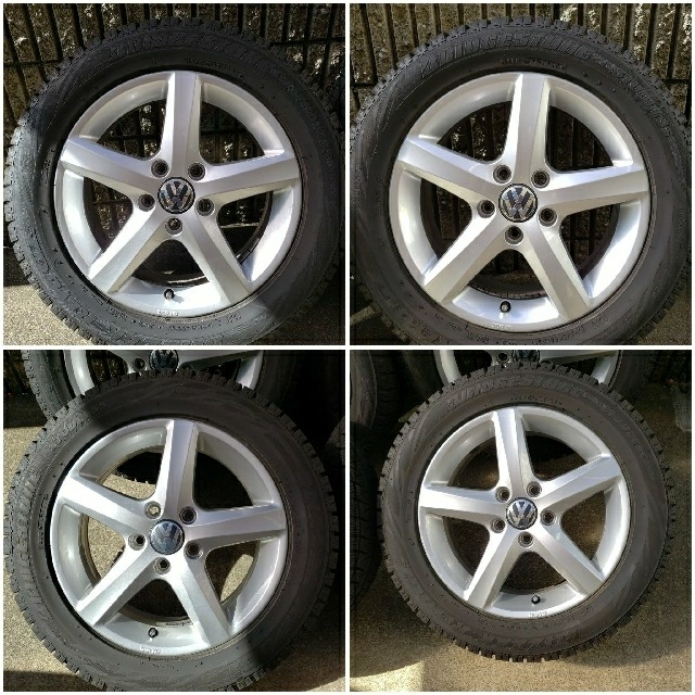 205/55r16 スタッドレスタイヤセット アスペン - 1
