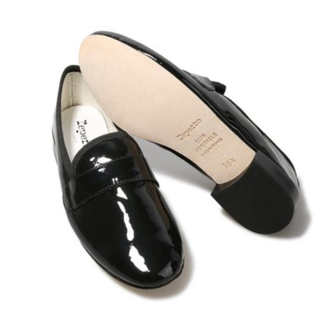 repetto(レペット)のrepetto  パテントローファーマイケル ブラック レディースの靴/シューズ(ローファー/革靴)の商品写真