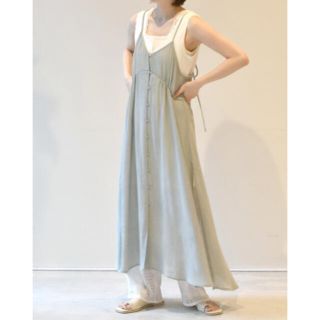 W Closet 前ボタン開きスリットキャミワンピースの通販 By Become ダブルクローゼットならラクマ