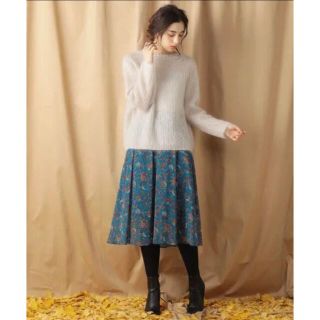 アナイ(ANAYI)の美品 ANAYI アナイ 2018AW スカート 36(ひざ丈スカート)