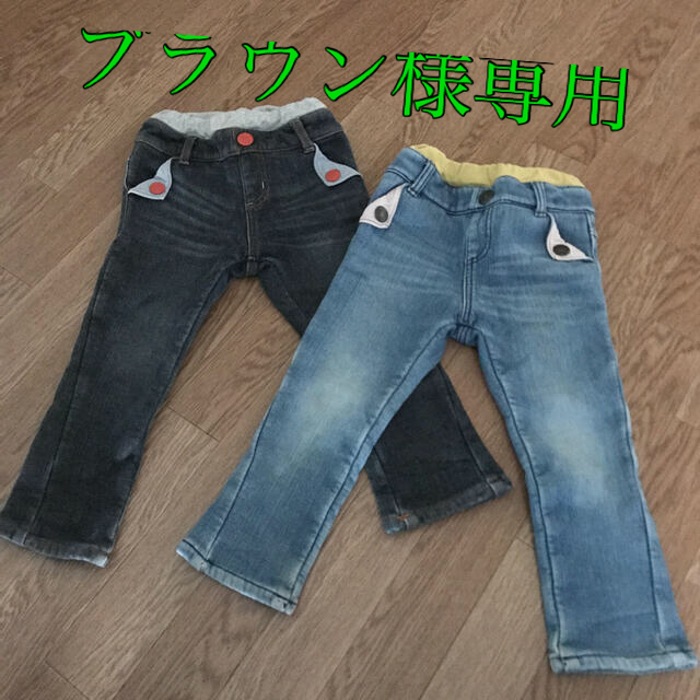 BOBSON(ボブソン)のBOBSON子供服100cm2本セット キッズ/ベビー/マタニティのキッズ服男の子用(90cm~)(パンツ/スパッツ)の商品写真