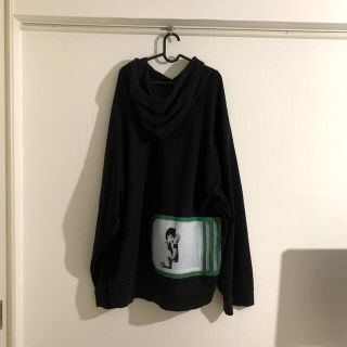 ラフシモンズ(RAF SIMONS)のRAFSIMONS 17SS self portrait hoodie パーカー(パーカー)