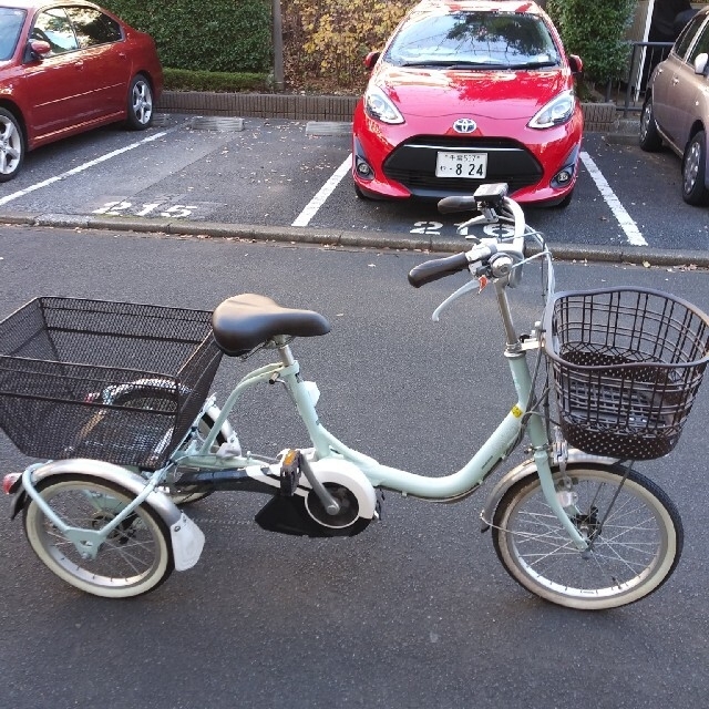 自動車/バイク その他ブリジストン電動３輪自転車