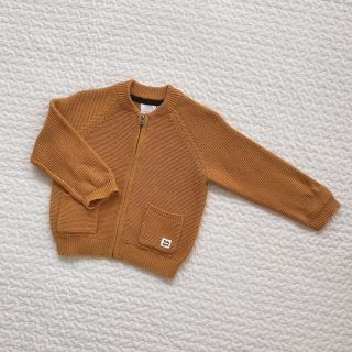 ザラキッズ(ZARA KIDS)の【最終お値下げ】zara baby ニット パーカー カーディガン 86cm(カーディガン/ボレロ)