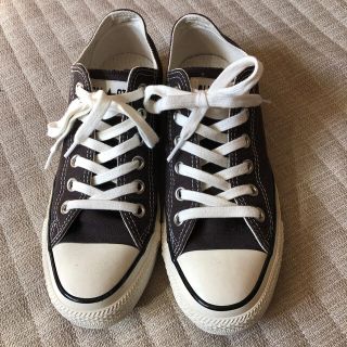 コンバース(CONVERSE)のconverse ダークブラウン 24cm(スニーカー)