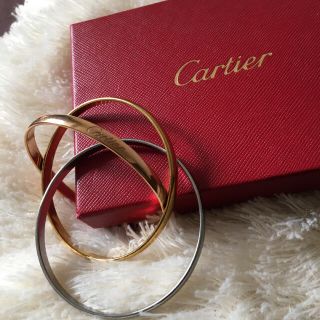 カルティエ(Cartier)の3連ブレスレット(ブレスレット/バングル)