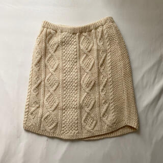 ロキエ(Lochie)のknit skirt(ひざ丈スカート)