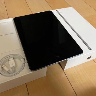 アップル(Apple)の【中古】iPad mini 5 wifiモデル 64G スペースグレイ(タブレット)