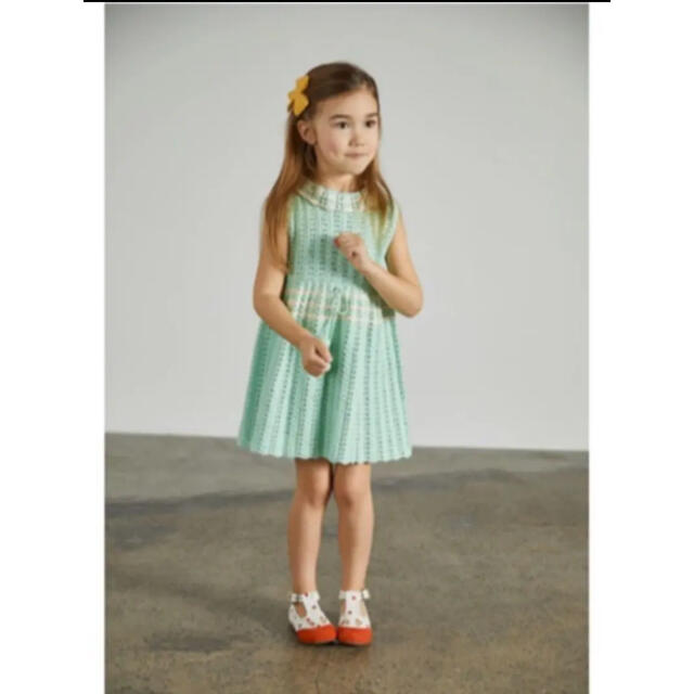 Caramel baby&child (キャラメルベビー&チャイルド)のMisha and Puff Ever Dress Mint  キッズ/ベビー/マタニティのキッズ服女の子用(90cm~)(ワンピース)の商品写真