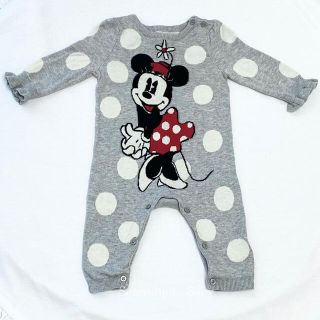 ギャップ(GAP)の【新品同様美品】GAP×Disney⁑ミニーちゃんロンパース(ロンパース)