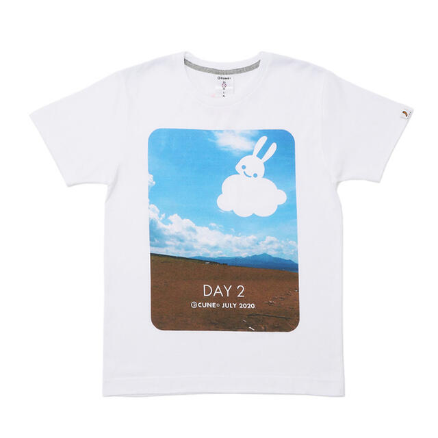 Cune 4種類Tシャツ　天気Day2 Tee